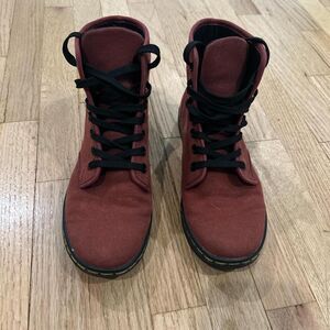 Dr Martens Shoreditch Burgundy  Boots